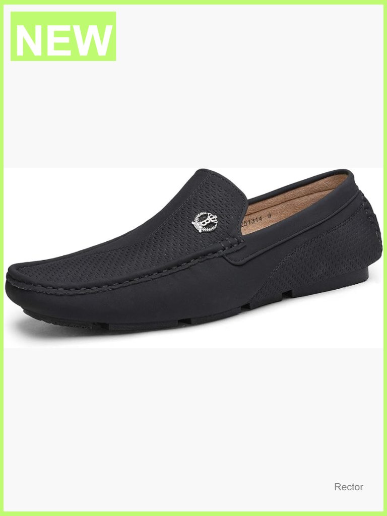 Mens Penny Loafers Mocc - Slip On Casual Dress Shoes